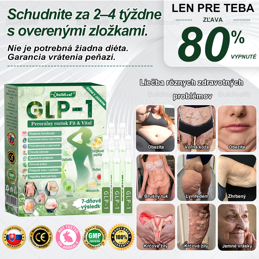 🎁 Zostáva už len 5 krabičiek! Ponúkame vám dodatočnú zľavu 50 %! Dostaňte sa do formy a buďte zdraví. Schudnite teraz – ďalšiu šancu už tento rok mať nebudete!